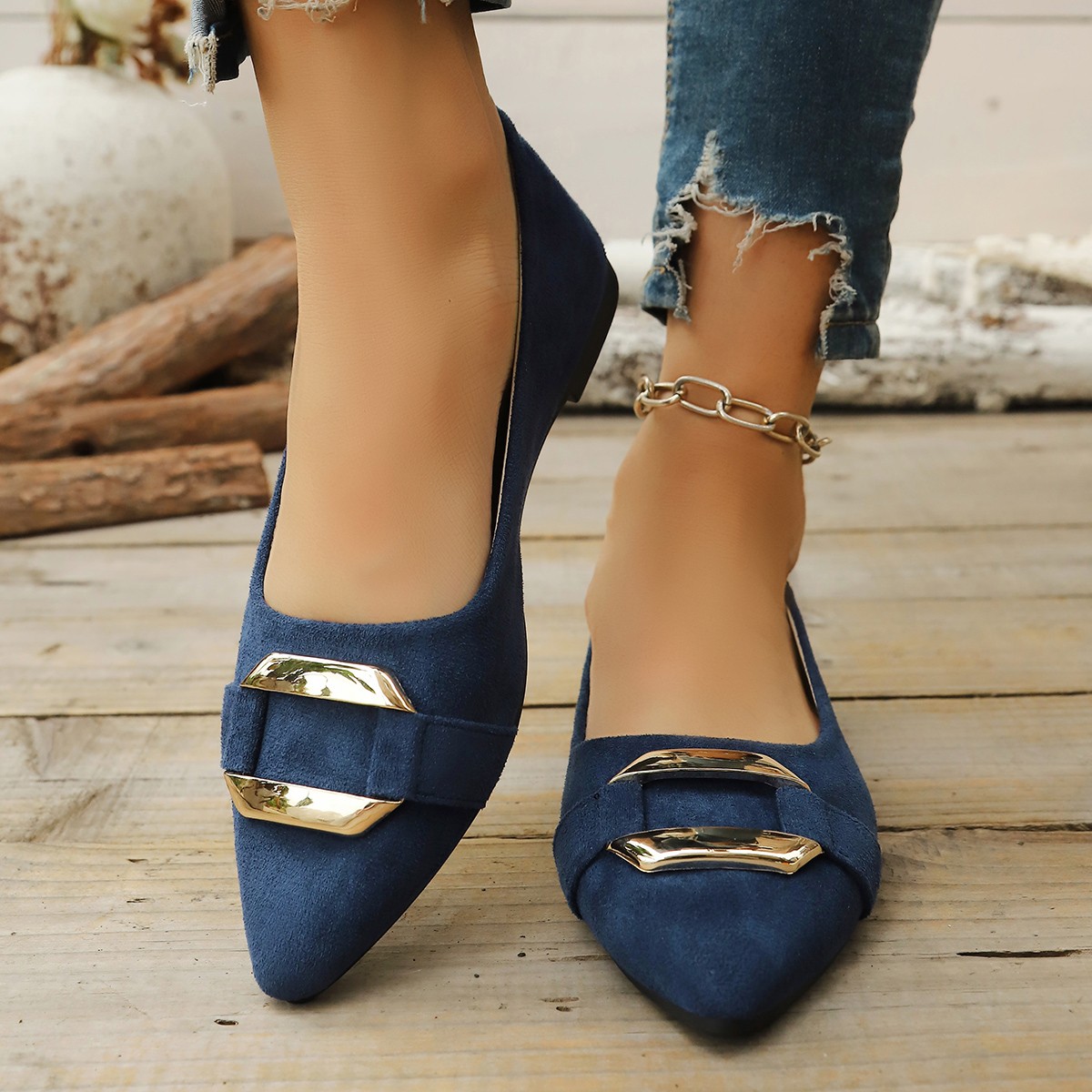 Women Shoes With Heels - Lente en herfst elegante puntige sexy