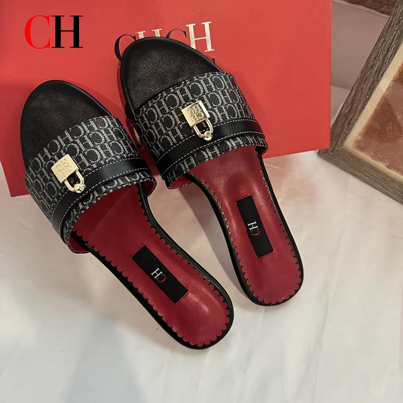 Women Shoes Size 7 - CH Draagbare strandslippers voor dames Platte