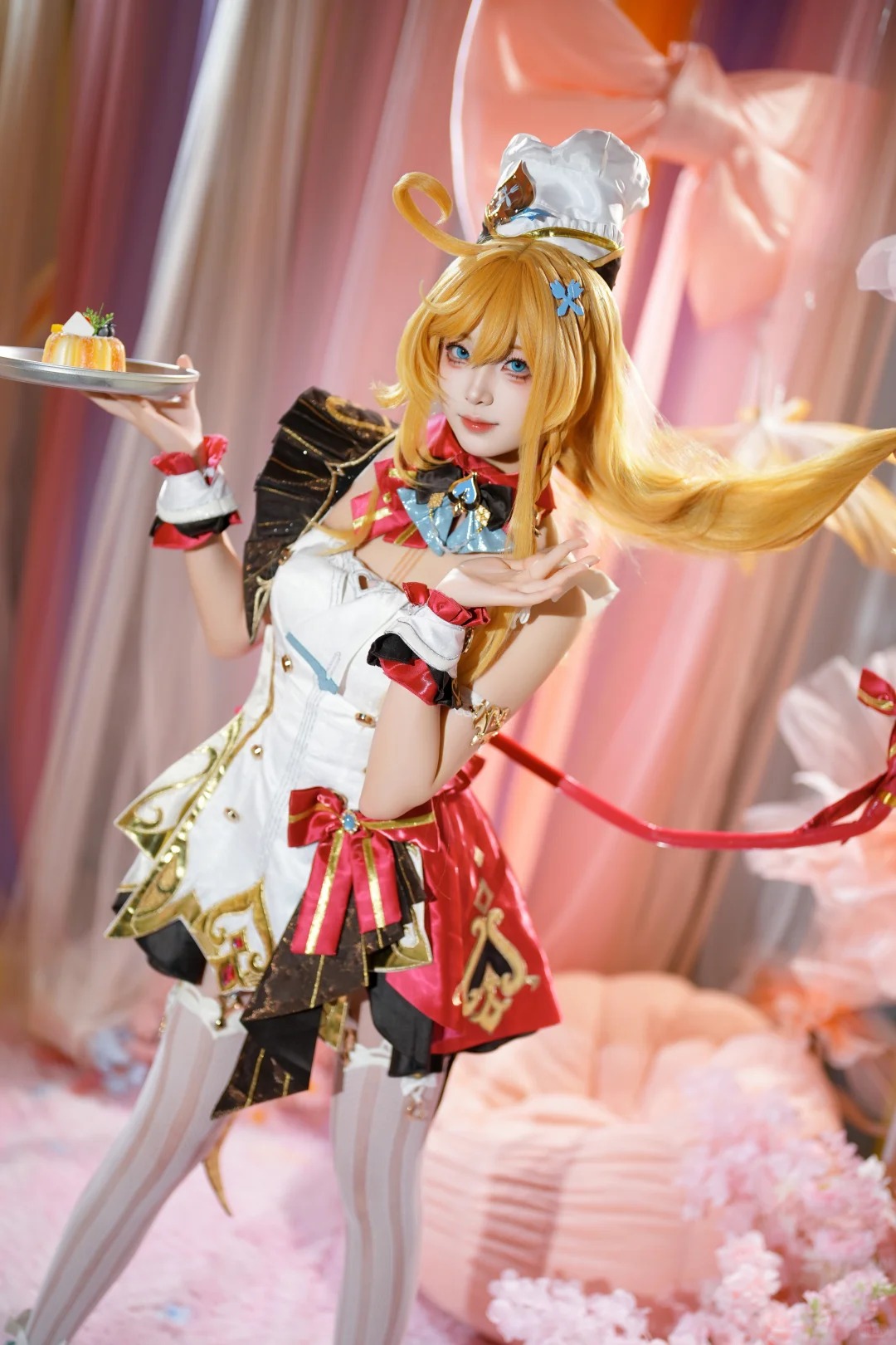 Women Shoes Japan - Escoffier Cosplay Officieel Uniform Pruik Schoenen