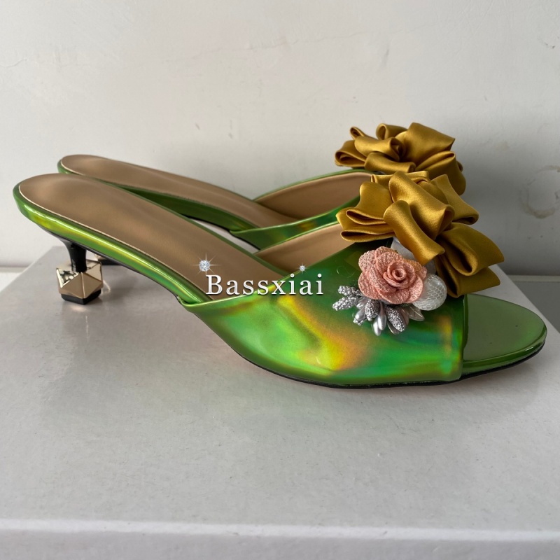 Crystal Decor Handgemaakte Blo - Women'S Shoes Kitten Heels recensie en prijs