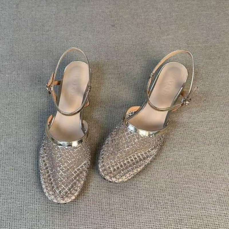 Vrouwen Mesh Sandalen Kristal  - Women Shoes Size 7 recensie en prijs