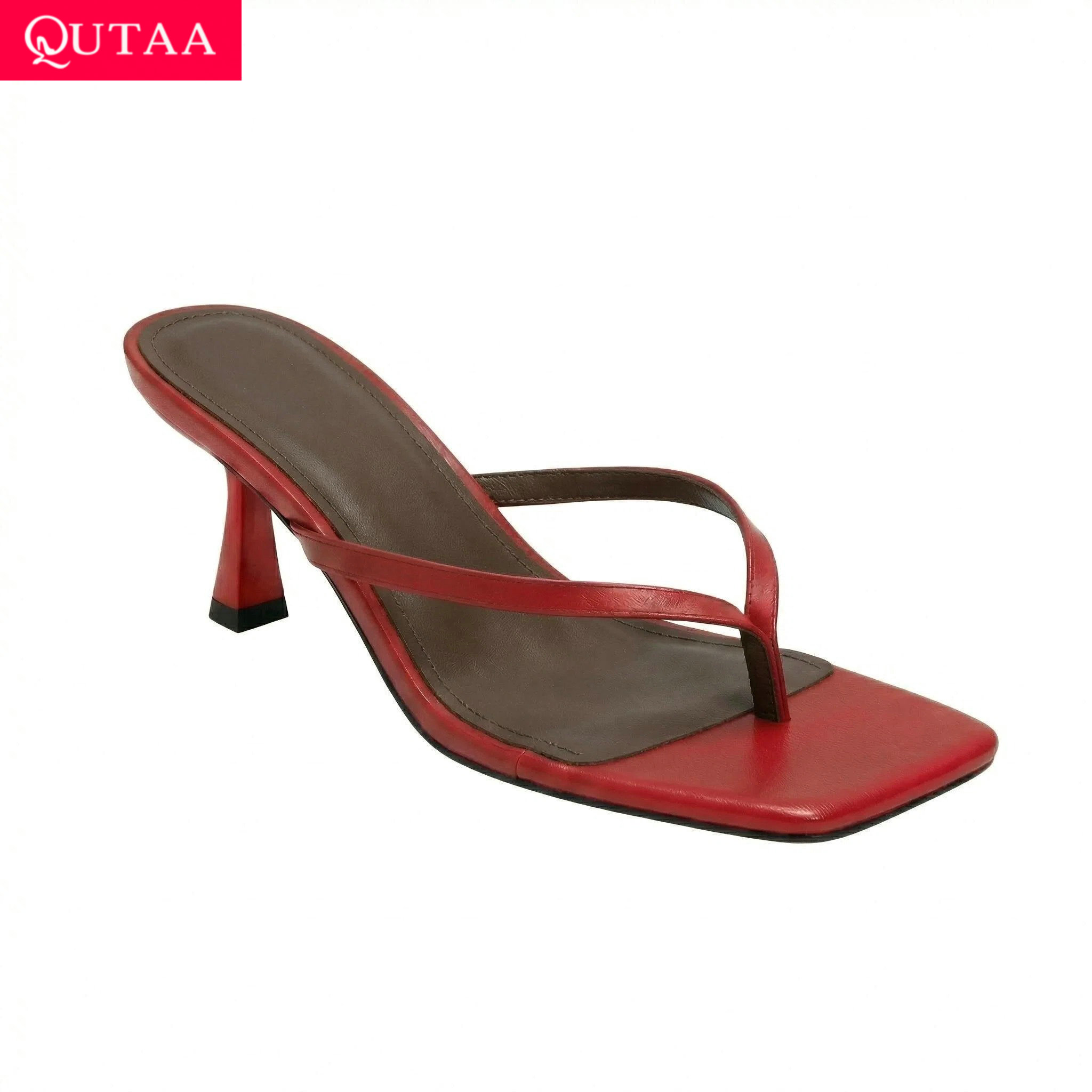 QUTAA Nieuws Mode Slippers Vro - Women'S Shoes Kitten Heels recensie en prijs
