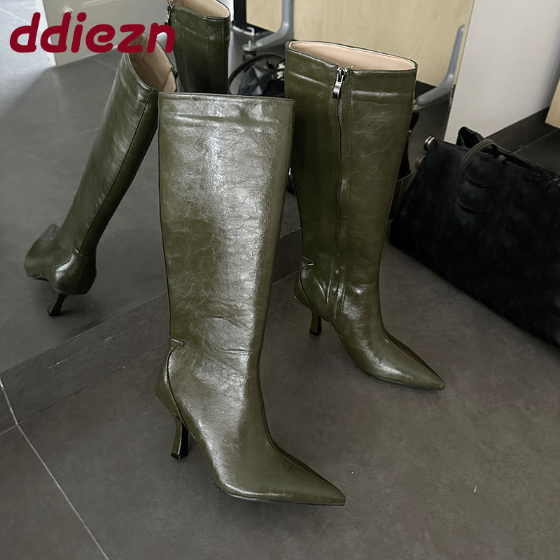Mode Puntschoen Dames Knie Hog - Women'S Shoes For Fall recensie en prijs
