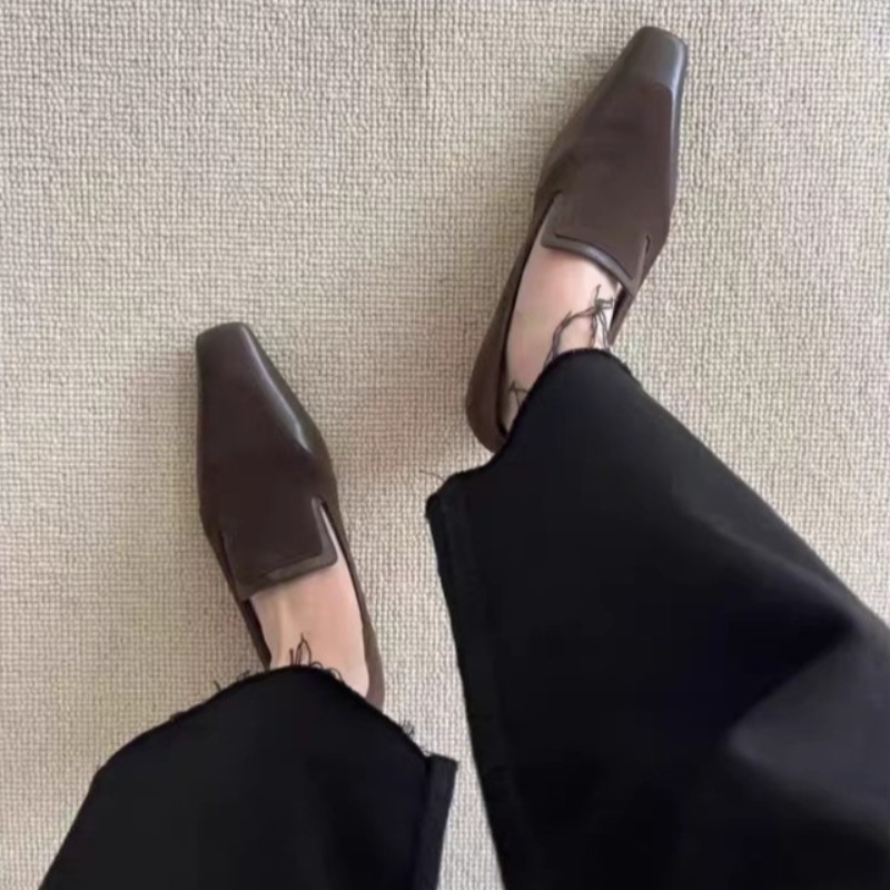 Retro vierkante teen diepe mon - Women Shoes With Heels recensie en prijs