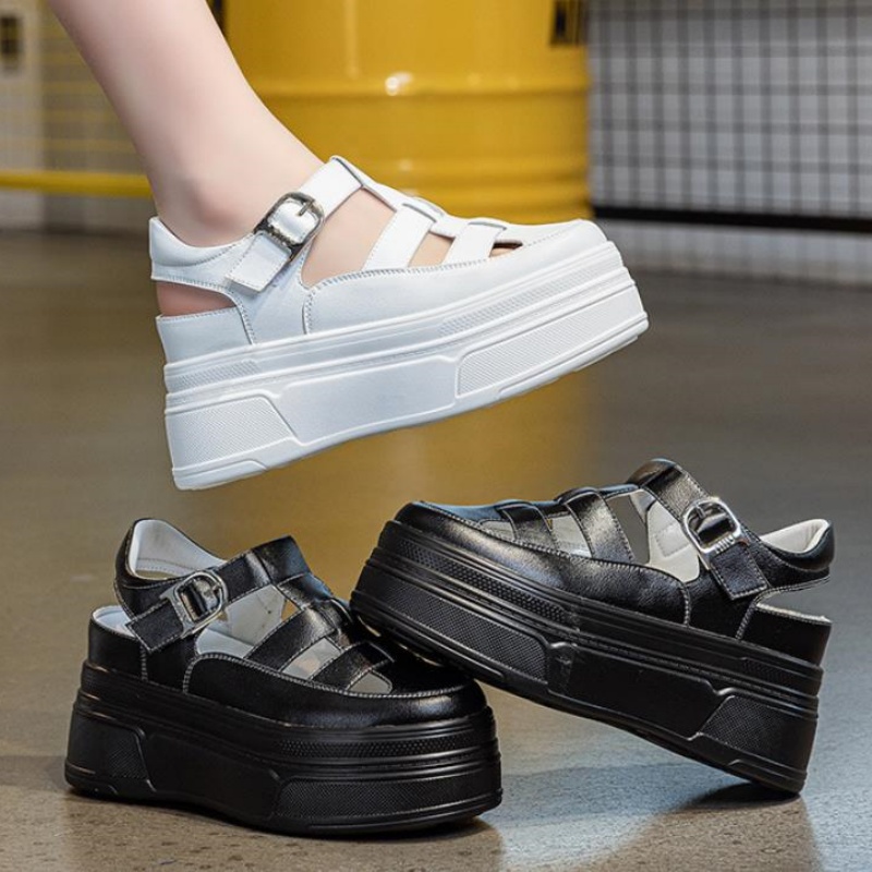 8.5 cm Holle Volledige Koe Led - Women'S Shoes Casual Sneakers recensie en prijs