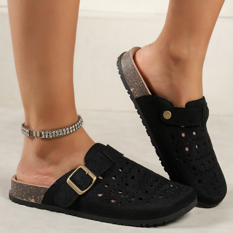 Dames Suède Laser Cutout Gesps - Women Shoes Size 7 recensie en prijs
