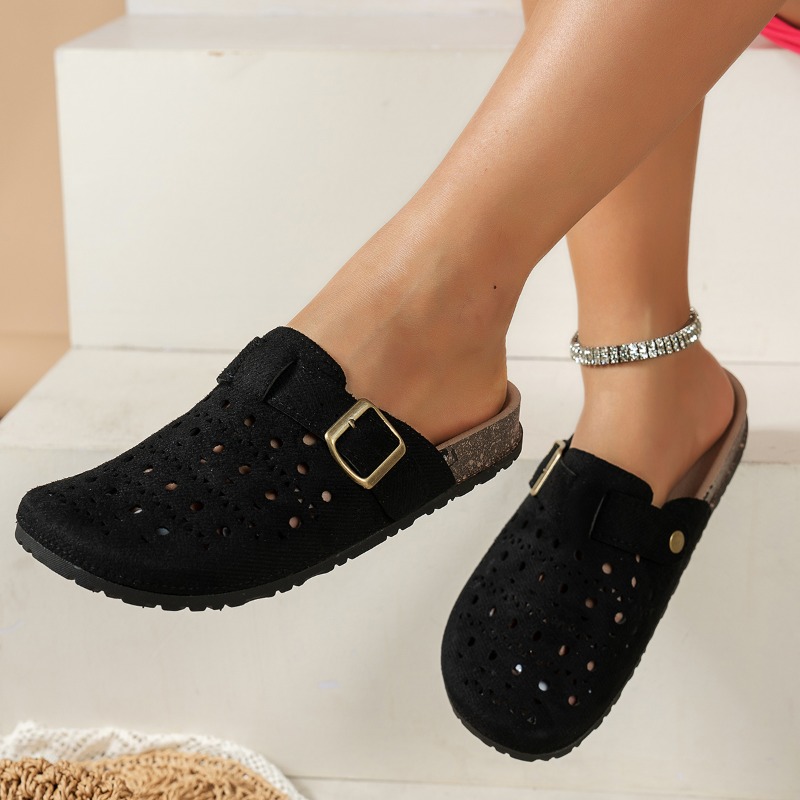 Dames Suède Laser Cutout Gesps - Women Shoes Size 7 recensie en prijs