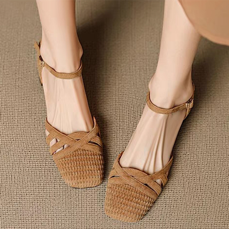 Retro Weave Hoge Hak Sandalen  - Women'S Shoes Veja recensie en prijs