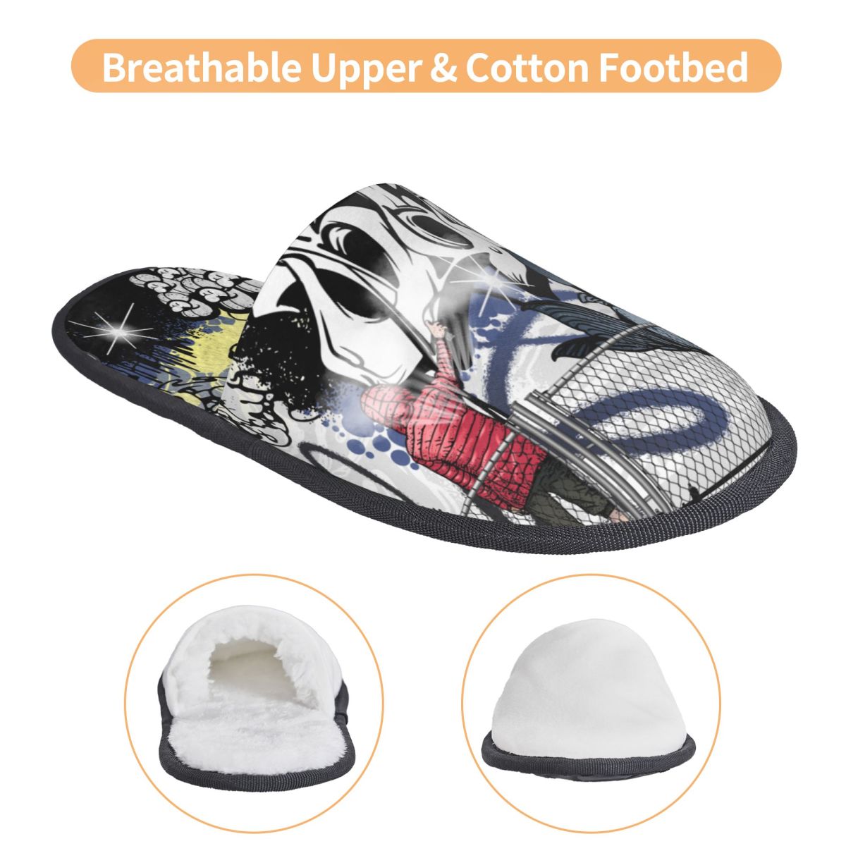 Graffiti Street Art House Slip - Women Shoes For Winter recensie en prijs