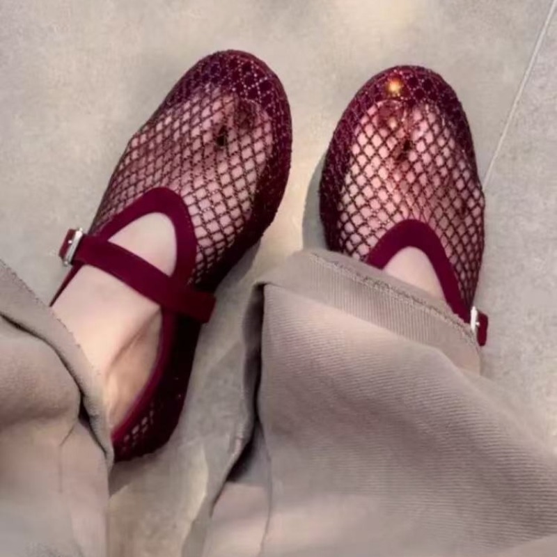 Holle strass Baotou sandalen d - Women Shoes Model recensie en prijs