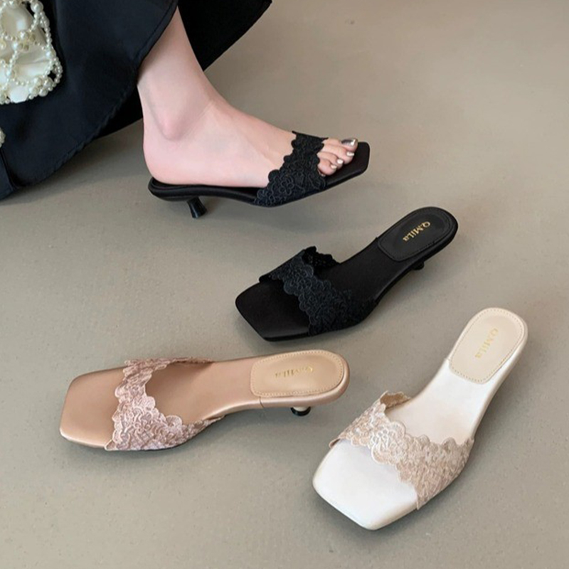 Mesh slippers dames hoge hakke - Women Shoes Size 7 recensie en prijs