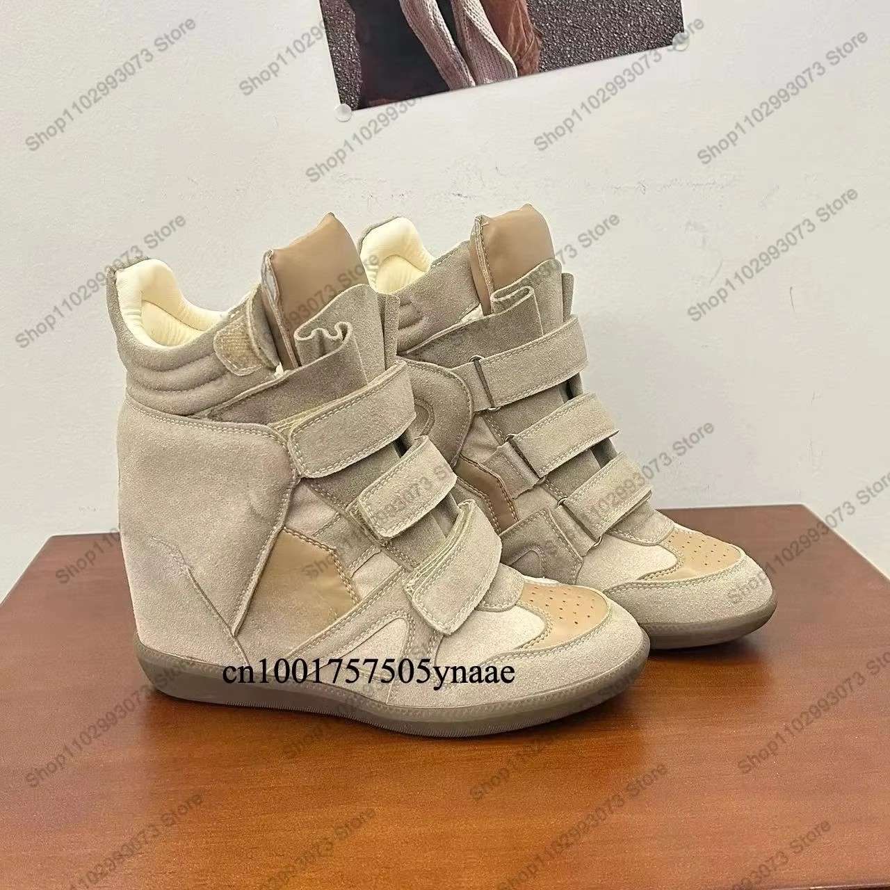 Dames Hoge sneakers met verbor - Women'S Shoes Casual Sneakers recensie en prijs