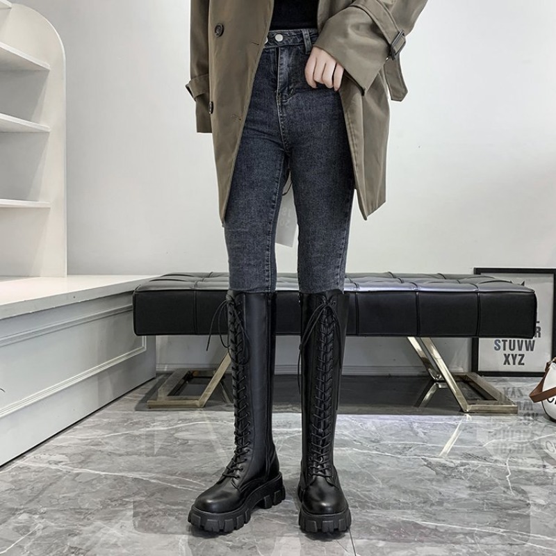 Dames kniehoge laarzen met vet - Women'S Shoes For Fall recensie en prijs